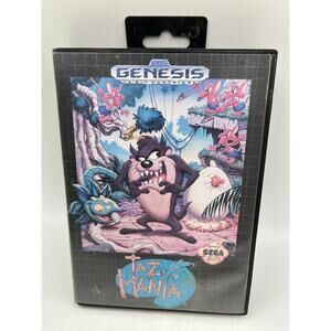 Taz-Mania (Sega Genesis, 1992) No Manual